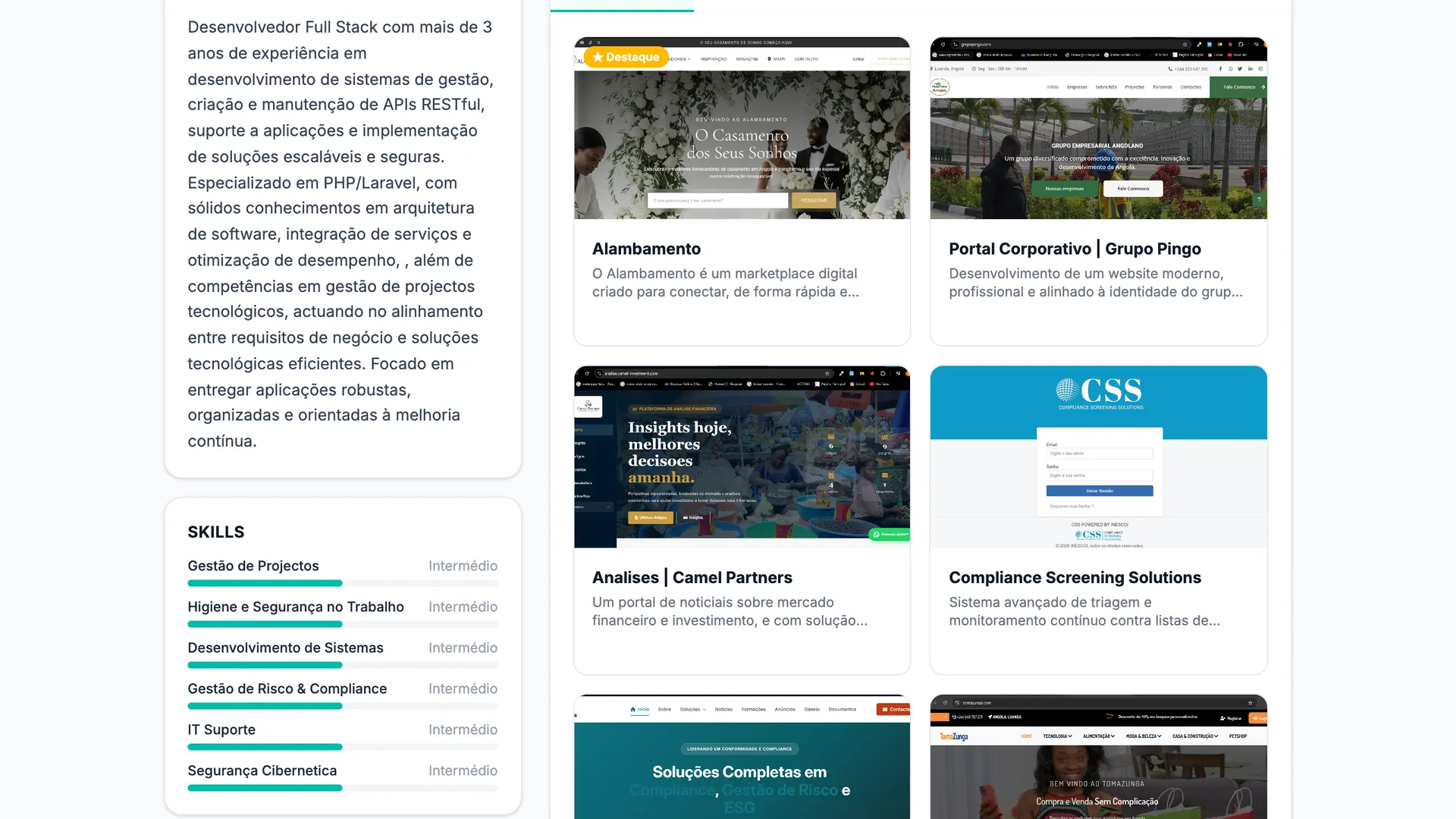 Autonomo freelancers page